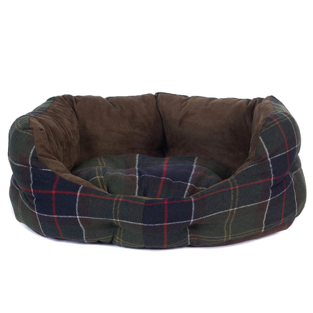 Barbour Tartan Luxury Dog Bed Classic Tartan 30"